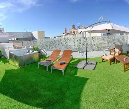 Atico Duplex Centro Con Jacuzzi Y Terraza Privada Apartment Seville Exterior photo